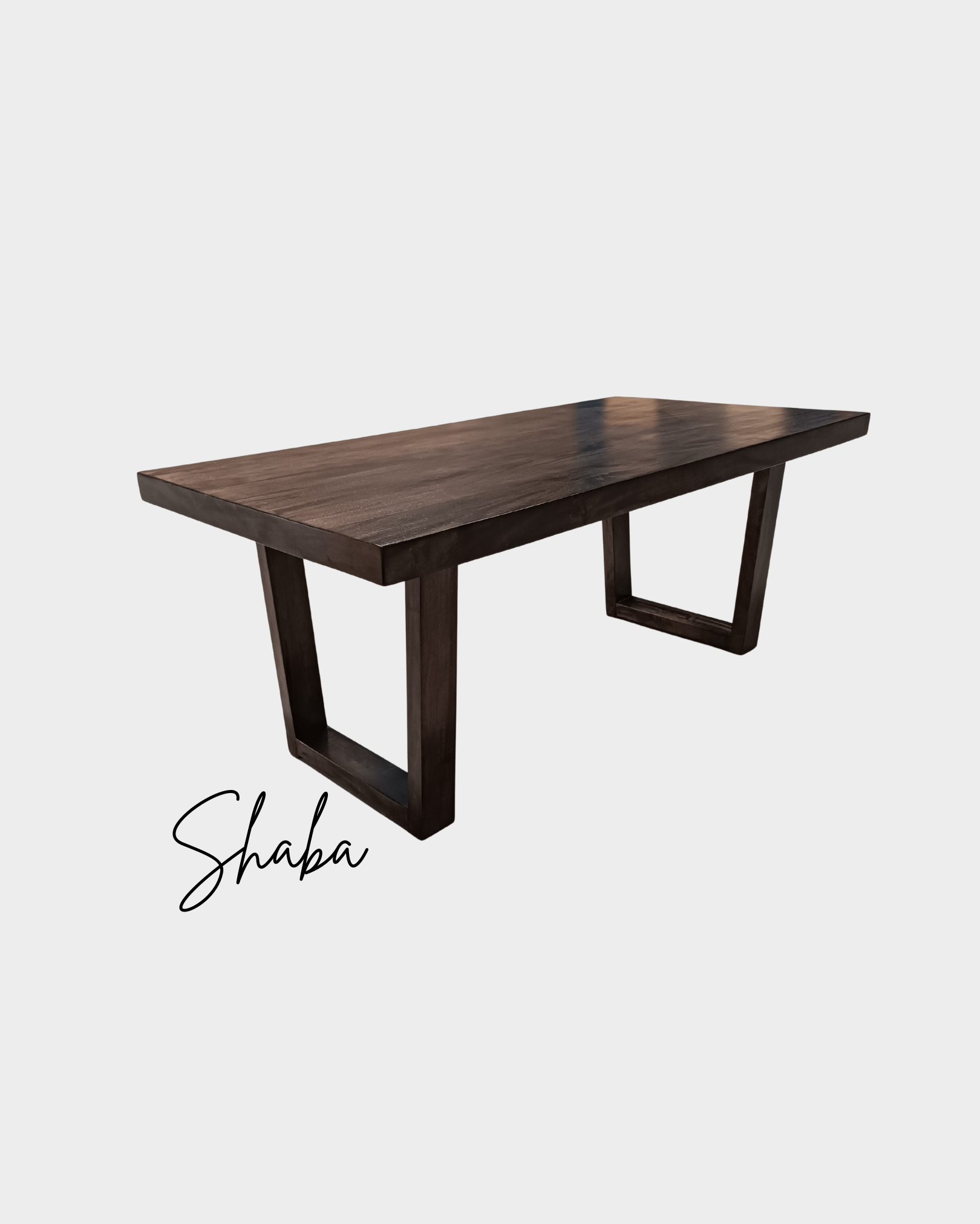 Shaba dining table for 6
