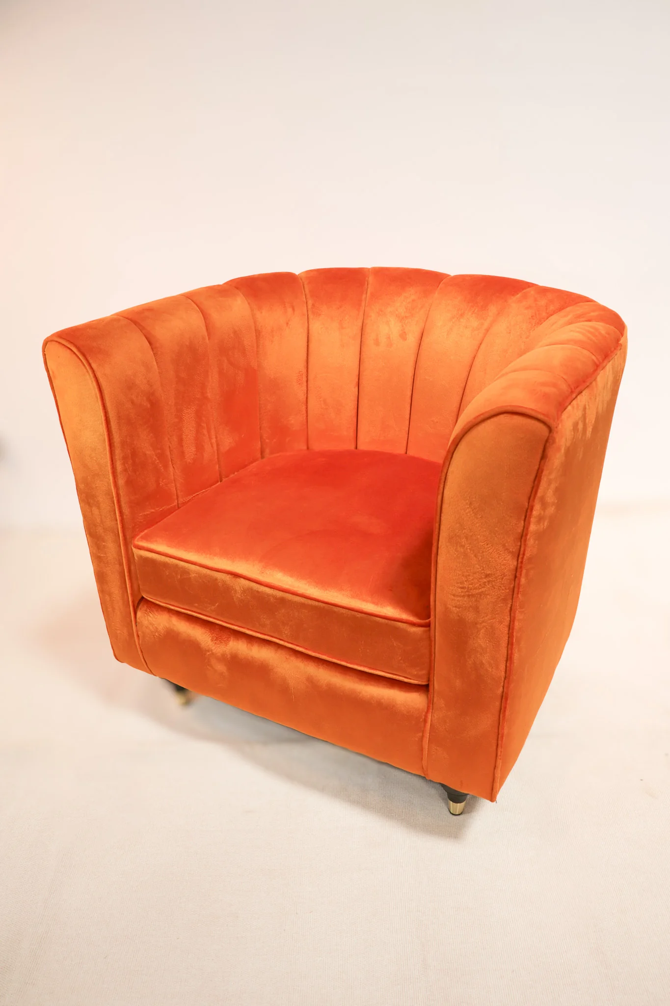 IMG_4306 Tangerine accent chair