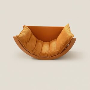 montessori wooden arch climbing toy