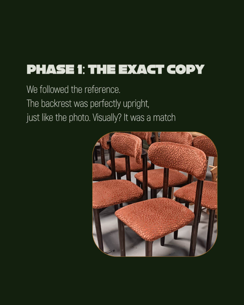 Why Copying Furniture Pictures Doesn't Always Work solid wood dining chairs