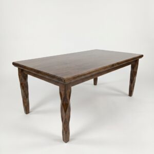 Solid mango wood coffee rectangular table